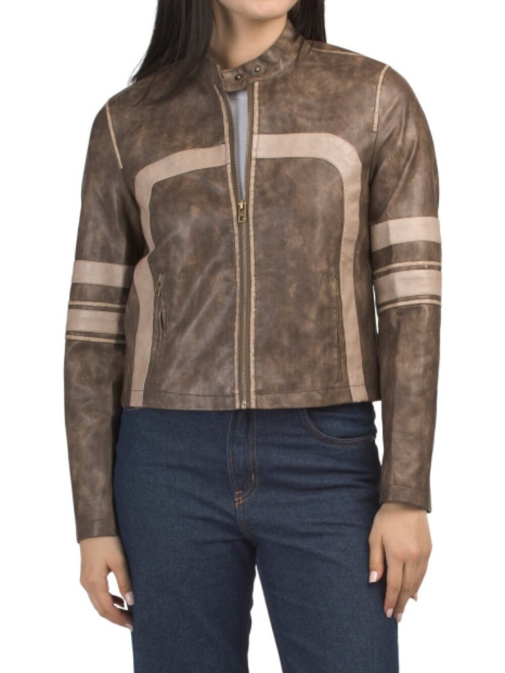 STOOSH Two Tone Racing Moto Jacket